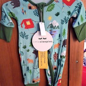 Little Sleepies Happy Camper Zippy